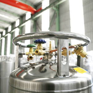 ถังเก็บก๊าซอุตสาหกรรมเหล็ก Lng Dewar Flask 40 ลิตร 219 มม. รุ่นแรงดันต่ำ Cf-40p10-137 - Product Image 2