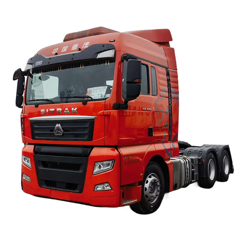 Sinotruk Sitrak Haute qualité Chine occasion GNC tête de camion 6x4 440hp cheval camion à vendre