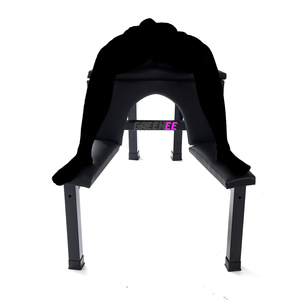 Chaise de domination SM de grande taille avec cadre de confinement, dispositif d'entraînement du bas du corps pour esclave, orgasme forcé, position d'entrée arrière - Product Image 3