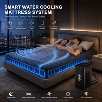 Système de refroidissement intelligent pour lit Eight Sleep Alternative Premium, surmatelas refroidi à l'eau pour les couples et les personnes ayant chaud la nuit