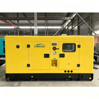 Groupe électrogène diesel silencieux LINGGE 25 kVA pour l'alimentation de secours résidentielle et commerciale