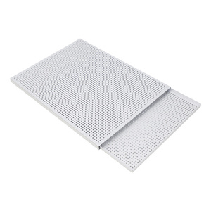 Plaque de cuisson perforée <span class=keywords><strong>rectangulaire</strong></span> pour pain feuilleté, mille-feuille et pâtisseries, avec alvéoles - Product Image 1