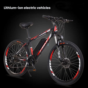 Vélo <span class=keywords><strong>de</strong></span> montagne électrique sans balais 250W, 3 modes <span class=keywords><strong>de</strong></span> conduite, 7 vitesses, batterie amovible, freins à <span class=keywords><strong>disque</strong></span> doubles, écran LCD, adulte, tout-terrain, urbain - Product Image 3