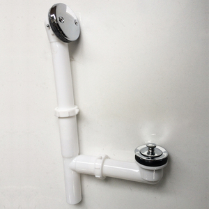 Sifón <span class=keywords><strong>de</strong></span> Plástico ABS para Bañera, Trampa <span class=keywords><strong>de</strong></span> Desagüe Emergente para Bañera <span class=keywords><strong>de</strong></span> Hidromasaje - Product Image 6