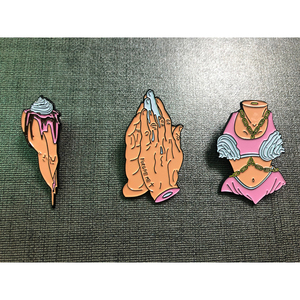 Trung Quốc Tùy Chỉnh Mềm Men Trang Trí Ve Áo Pin/Men Cứng Từ Ve Áo Pin/Men Mềm Epoxy Ve Áo Pins Badge - Product Image 5