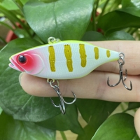 FISCHLIPPLOS VIBRATION 60mm 11.6g Tiefsee Langwerfen Bassköder VIB Spinner Lärm VIB Köder Trolling Angelekäder