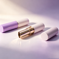 Kundenspezifisches Logo Leere Lippenstift-Hülle OEM ODM Matt Mehrfarbige Plastik-Lidschattenpalette Kosmetikbehälter Heißprägung Großhandel