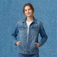 Tela de Mezclilla Elástica de Color Índigo, Certificada por BCI, 98.5% Algodón, 1.5% Elastano, 11.7 oz, de Peso Pesado, Suave, para Jeans y Chaquetas de Primera Calidad