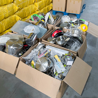Peralatan Masak Grosir Afrika Untuk Togo Set Peralatan Masak Stainless Steel Cookware Set Grosir
