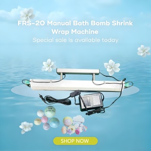Máquina Eléctrica Manual para Envolver Jabones y Bombas de Baño con Film Retráctil, Sistema de Sellado por Calor, Juego Completo para Jabones y Bombas de Baño, Bajo Costo - Product Image 1