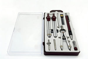 Juego de <span class=keywords><strong>Compás</strong></span> de Geometría <span class=keywords><strong>Profesional</strong></span> de 9 Piezas, Duradero, con <span class=keywords><strong>Compás</strong></span> de Metal de Precisión para Uso Escolar y Estudiantil - Product Image 3