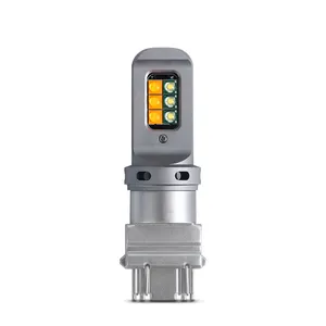 مصابيح LED W21W PY21W عالية الطاقة لإشارة الانعطاف التلقائي للسيارات ضوء وقوف السيارات 144SMD T20 سيارة LED من Canbus LED P21w