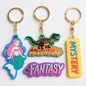 Custom PVC Carabiner <b>Keychains</b> Promotional Soft Eco-friendly 3D Shape Embossing Printing Bulk Corporate Gifts Events - Product Image 5