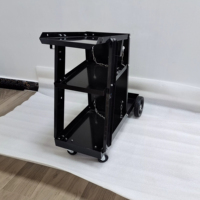 Chariot de transport robuste à 4 roues pour soudeur et découpeur plasma, garantie OEM 1 an