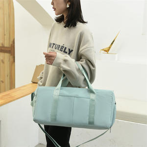 Bolsa de Viaje y Yoga de Nailon de Gran Capacidad con Compartimento para Zapatos, Diseño Personalizado, Nueva Moda, 20-35L, Unisex - Product Image 5