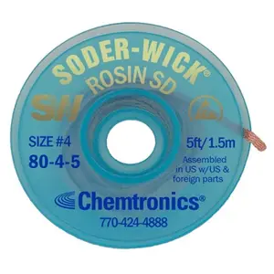 SW18045 mèche de soudure pour étain absorbant l'excès de soudure/outil de réparation de fil pour fers à souder électriques/mèche à souder