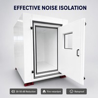 Enceinte acoustique sur mesure anti-vibration, insonorisée et ignifuge pour machines industrielles