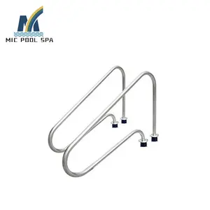 Removable Stainless Steel Swimming Pool Handrail Fittings Accessory