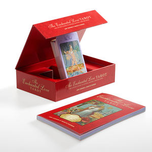 Impression personnalisée oracle <span class=keywords><strong>jeu</strong></span> <span class=keywords><strong>de</strong></span> feuille d'or carte <span class=keywords><strong>de</strong></span> tarot côté bord doré <span class=keywords><strong>de</strong></span> haute qualité - Product Image 4