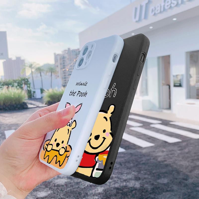 Popular style Phone Case for iPhone 13 12 11 Pro Xs X XR Max 8 7 SE Mini Silicone Cases Soft Black Cover with Cloth