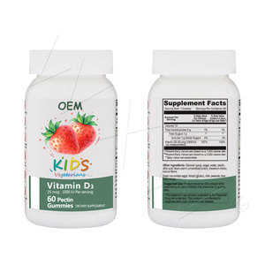 <b>Your</b> OEM Partner for Kids Overall Wellness Gummies Vitamin D3 Immune Support Great Tasting - Product Image 1