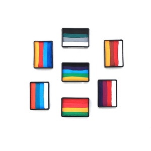 Prix usine <span class=keywords><strong>peinture</strong></span> pour le visage du corps 30g gâteau fendu couleur personnalisée doublures à base d'eau <span class=keywords><strong>Kit</strong></span> de <span class=keywords><strong>peinture</strong></span> pour le visage couleur <span class=keywords><strong>Camouflage</strong></span> - Product Image 1