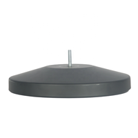 2 Pcs Poteaux de Sécurité Rétractables avec Base Métallique Robuste pour Barrière de Contrôle de la Foule et Gestion des Files d'Attente, pour une Stabilité et une Sécurité accrues
