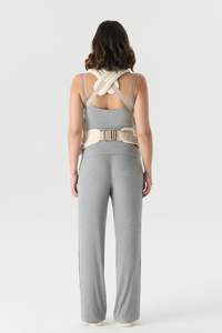 Marsupio Ergonomico Personalizzato a Pied-de-Poule per Neonati, Leggero e Confortevole, per Bambini da 3-11 kg, con Supporto Regolabile per il Collo - Product Image 6