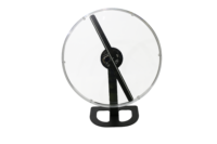 Machine Publicitaire 32cm Projecteur de Bureau Écran Transparent Vertical Rechargeable LED Ventilateur Hologramme 3D pour Centres Commerciaux