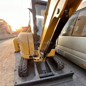 Original Japan 3.5t <b>Small</b> Digging Machine CAT 303.5E Used Caterpillar mini excavator 303.5E With Dozer Blade for Sale - Product Image 4