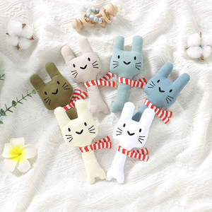 Ensemble de hochets pour bébé 100% coton bio jouets sensoriels <span class=keywords><strong>lumineux</strong></span> pour nouveau-né jouets de dentition pour bébé - Product Image 3