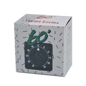 Chuyên Nghiệp Costom Logo Vòng Trắng Nhựa Không Có Pin 60 Phút Kỹ Thuật Số Salon Nhà Bếp Hẹn Giờ - Product Image 4