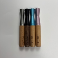 Bâtonnet en bois à pointe souple pour arrêter de fumer, dispositif d'inhalation aromatisé sans fumée de 5 ml, inhalateur apaisant pour arrêter de fumer