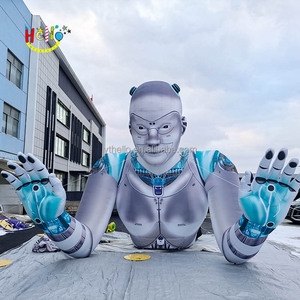 Iklan Model tiup bentuk kepala Robot tiup kepala Ai - Product Image 1