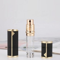 Pabrik murah barang baru perjalanan Mini berwarna parfum Kulit botol semprot pompa dengan Atomizer Tester sampel 5 10 15 Ml botol