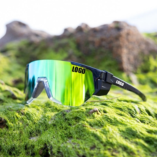 LMA Sports Eyewear ANSI Z87 Custom Logo Designs Shades Men Women Mirror High Quality Side Shield Safety Sunglasses AS/NZS 1337.1