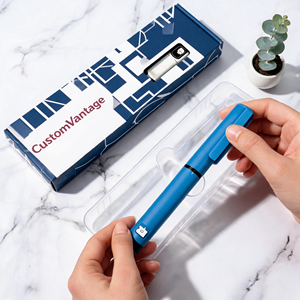 OEM ODM Recyclable Injection Pen Packaging Box with One Stop Customization and Multiple <b>Paper</b> Carton Sizes - Product Image 1