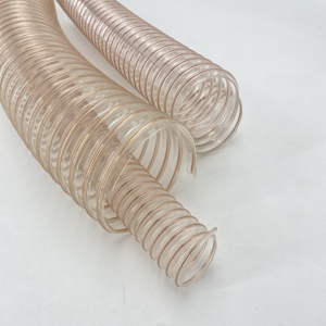 <span class=keywords><strong>Tubo</strong></span> Flessibile in <span class=keywords><strong>Gomma</strong></span> Rinforzato con Filo d'Acciaio, Resistente alle Alte Temperature, Trasparente, in PVC PU <span class=keywords><strong>per</strong></span> Aspirazione <span class=keywords><strong>Acqua</strong></span> - Product Image 5
