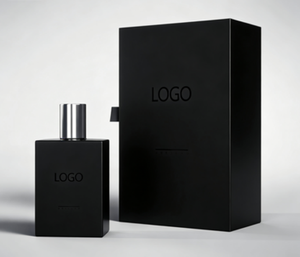 Caja de regalo de perfume deslizante de cartón de lujo con logotipo personalizado de fábrica, para botellas de vidrio de 10 ml y 50 ml, con papel de regalo. - Product Image 3