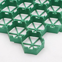 Grille de pavage perméable en plastique avec drainage pour parking écologique industriel et grille de gazon pour allée d'accès d'incendie