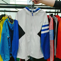 Veste d'extérieur sportive d'occasion pour homme, légère, en polyester/coton, de marque internationale, qualité supérieure, confortable, vente en gros
