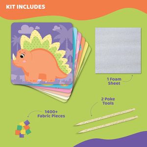 Tùy Chỉnh Tự Làm Thủ Công Nghệ Thuật Kit Poke Trong Vui Vẻ Nghệ Thuật Khủng Long Thời Trang Hoa Nhấn Poking Kit Cho Thanh Thiếu Niên Người Mới Bắt Đầu Trẻ Em - Product Image 6