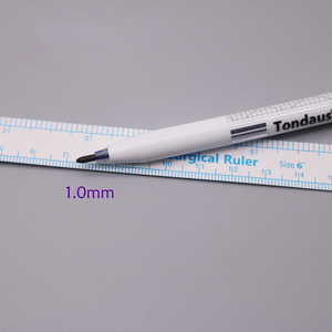 Marcador de Maquillaje Permanente de Doble Punta para Microblading, Marcador de Posicionamiento de Cejas para Preparación Previa al Tatuaje - Product Image 3