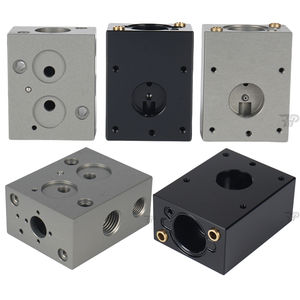 Hochwertiger kunden spezifischer Metall verteiler block Hydraulischer Aluminium-Hydraulik ventil block Hydraulische Überdruck ventil blöcke - Product Image 1