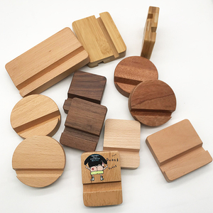 Soporte para teléfono móvil de <span class=keywords><strong>madera</strong></span> con impresión personalizada, soporte plegable para ordenador portátil - Product Image 3
