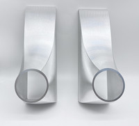 Pièces de moteur personnalisées en petite série, échantillon d'usine, tube de support de tuyau d'échappement de cylindre non standard, cylindre de gaz d'échappement en aluminium