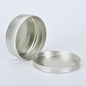 Wholesale <b>Custom</b> Label 30ml Aluminum Round Tin Can 52x20mm Screw Cap Engraving Cosmetic Packaging for <b>Lipstick</b> - Product Image 1