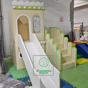 Creative Innovative Indoor Playground Soft Play Equipment Set for Kids Commercial Children's Playground with Slide and Ball Pool - Product Image 3