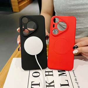 Meilleure vente pour Huawei Pura70 Ultra <span class=keywords><strong>Plus</strong></span> Mate60 Smart Phone Case Flip TPU Microfibre Liquid Silicone Magnetic Shock Waterproof - Product Image 2