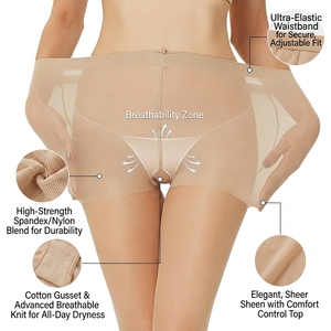 Pantimedias a Cuadros Tallas Grandes S-7XL, Estilo Gótico, Ultra Elásticas, Transparentes, <span class=keywords><strong>de</strong></span> Cintura Alta, Sexys y Finas - Product Image 3